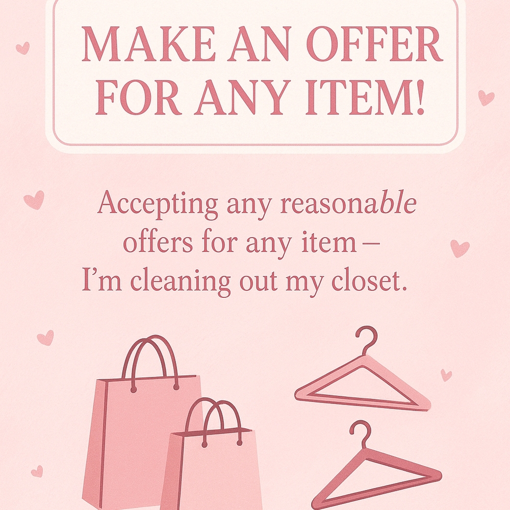 💖 Closet Cleanout Time! 💖